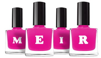 Meir nails logo