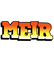 Meir sunset logo