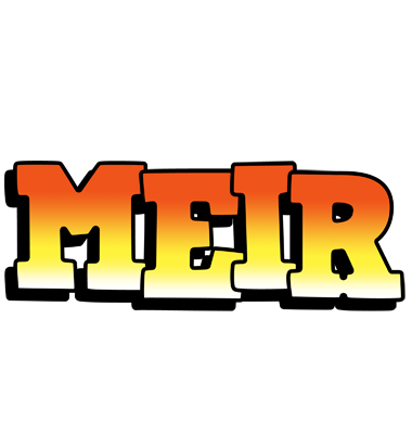 Meir sunset logo