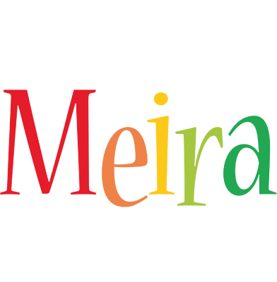 Meira birthday logo