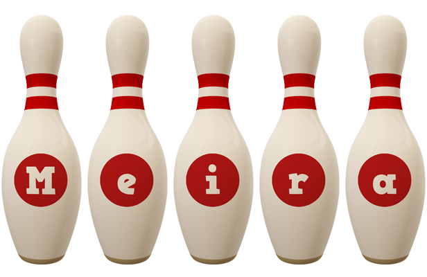 Meira bowling-pin logo