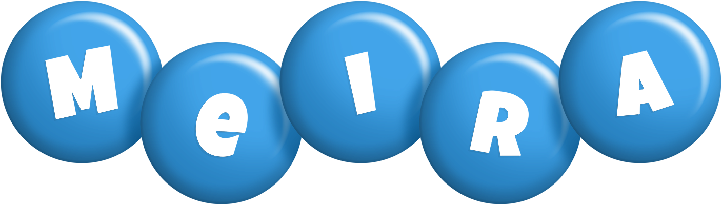 Meira candy-blue logo