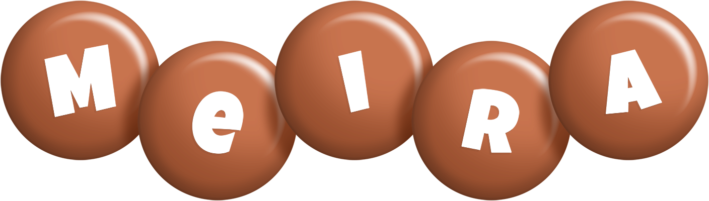 Meira candy-brown logo