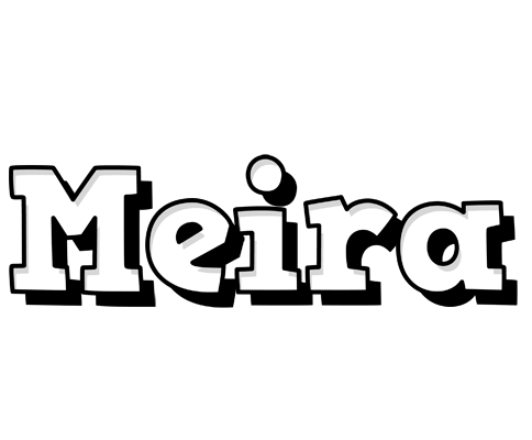 Meira snowing logo