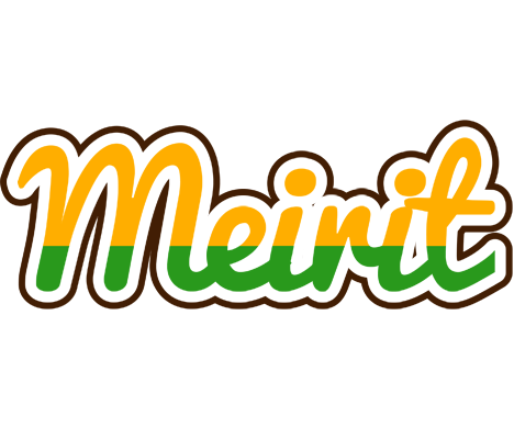 Meirit banana logo