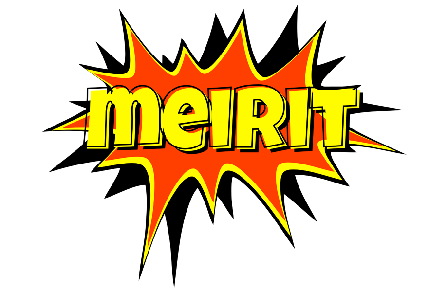Meirit bazinga logo
