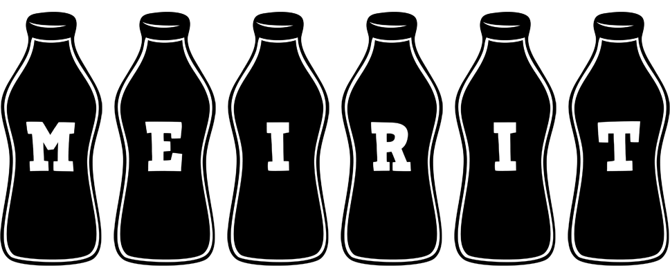 Meirit bottle logo