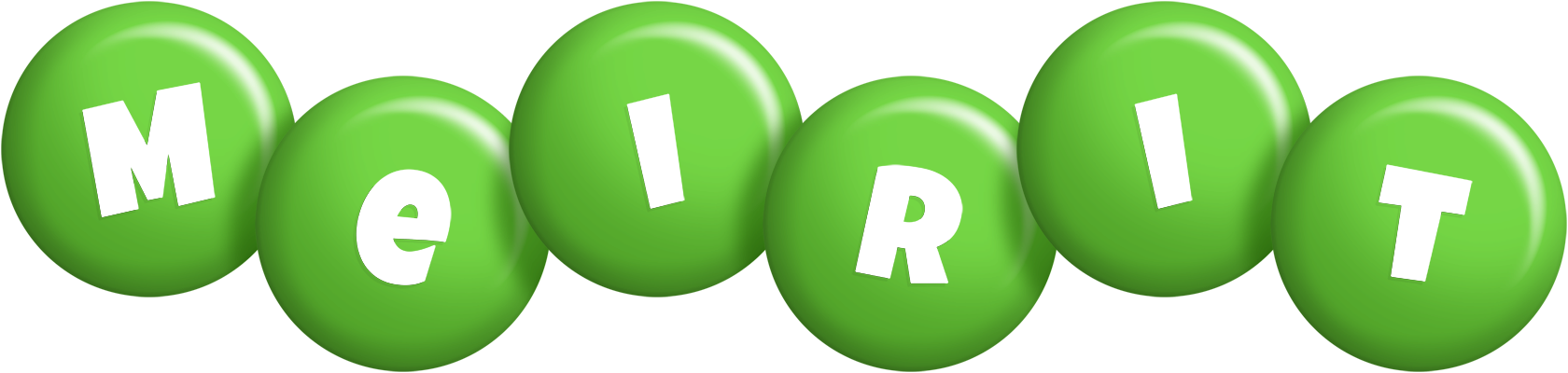 Meirit candy-green logo