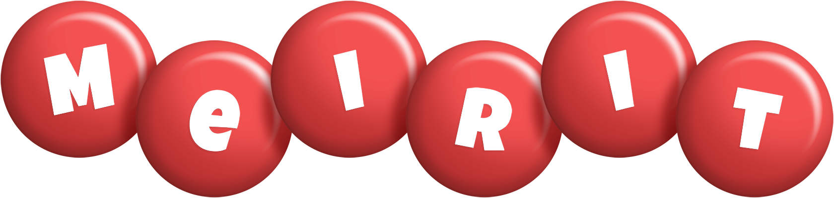 Meirit candy-red logo