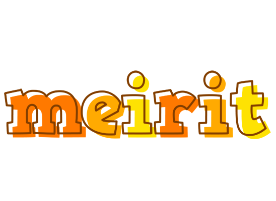 Meirit desert logo