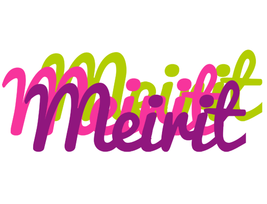 Meirit flowers logo