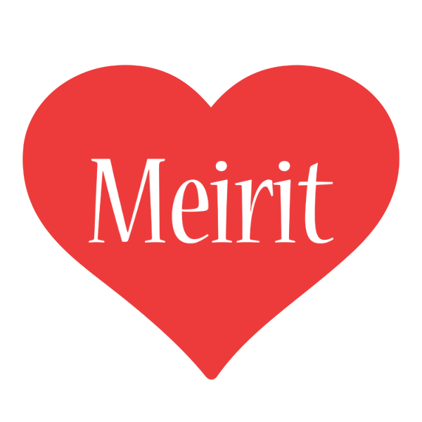 Meirit love logo