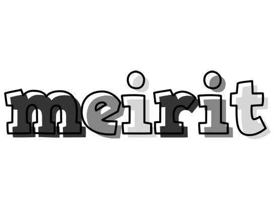 Meirit night logo