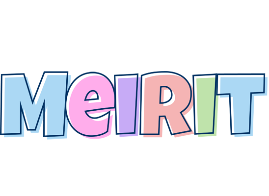 Meirit pastel logo