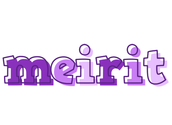 Meirit sensual logo