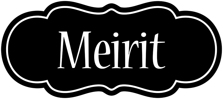 Meirit welcome logo