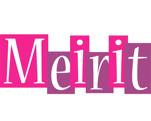 Meirit whine logo