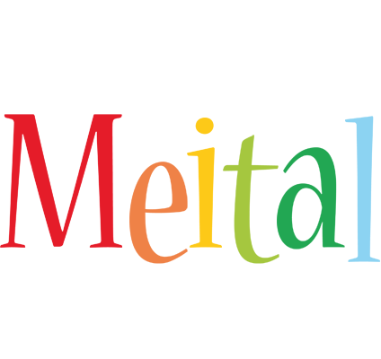 Meital birthday logo