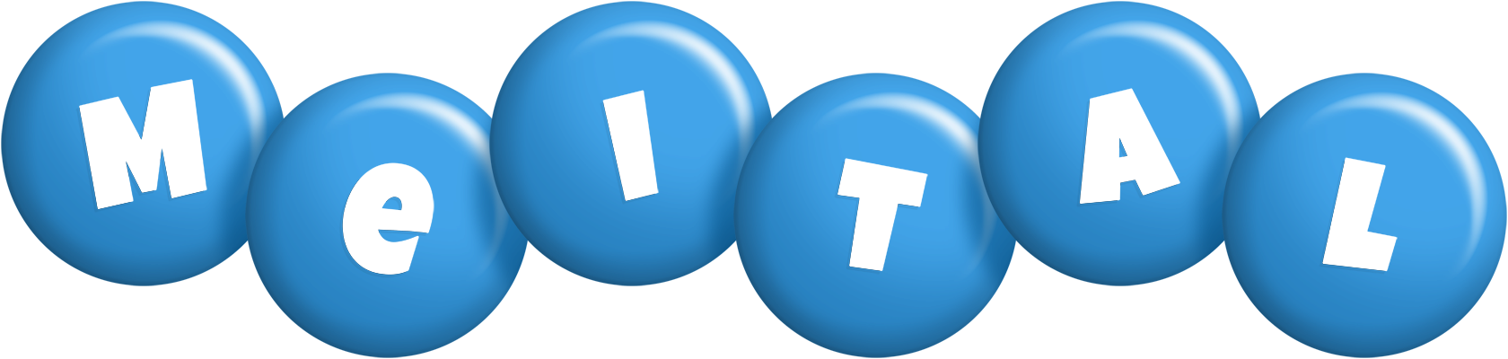 Meital candy-blue logo