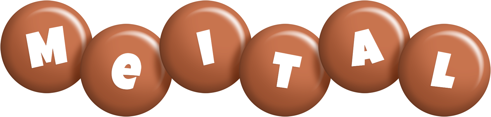 Meital candy-brown logo