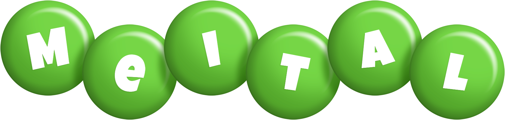 Meital candy-green logo