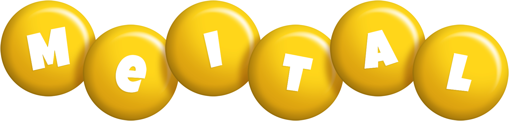 Meital candy-yellow logo