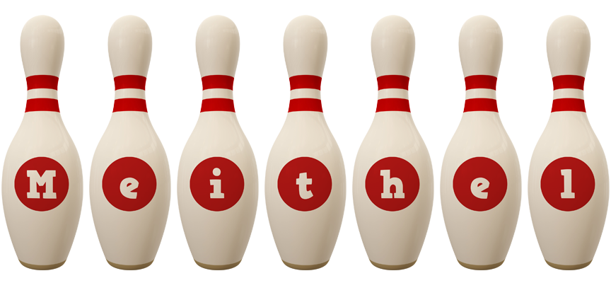Meithel bowling-pin logo