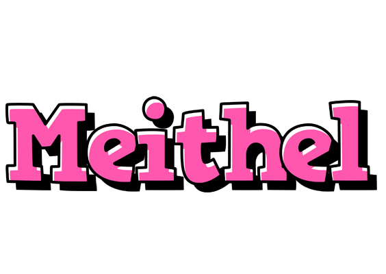 Meithel girlish logo