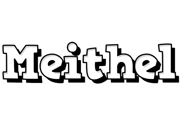 Meithel snowing logo