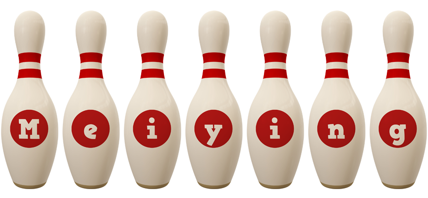 Meiying bowling-pin logo