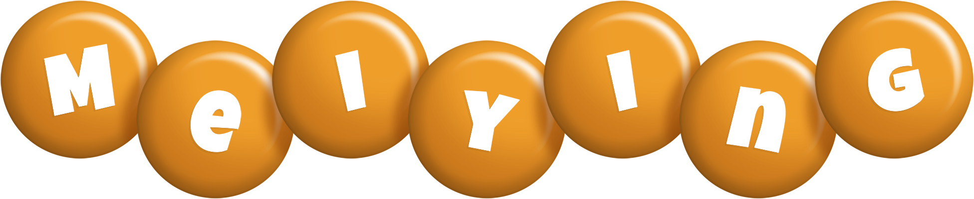 Meiying candy-orange logo