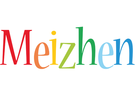 Meizhen birthday logo