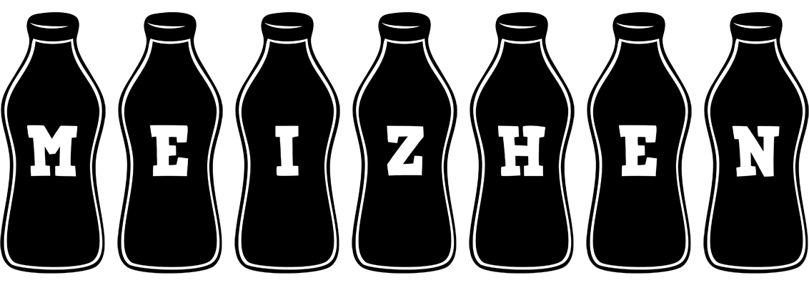 Meizhen bottle logo
