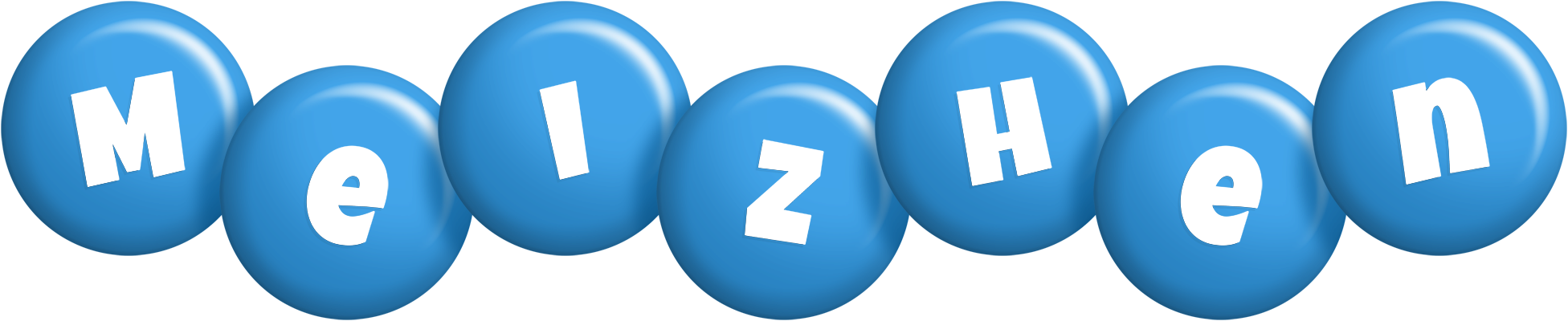 Meizhen candy-blue logo