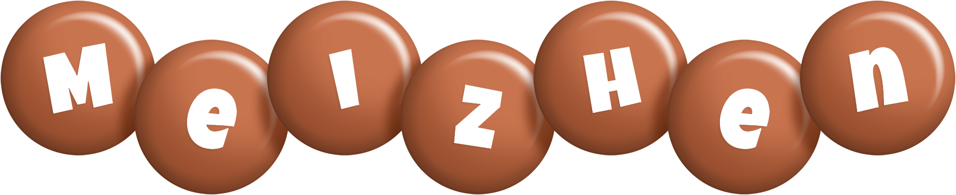 Meizhen candy-brown logo