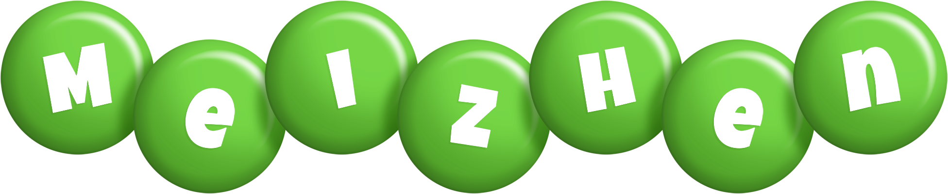 Meizhen candy-green logo