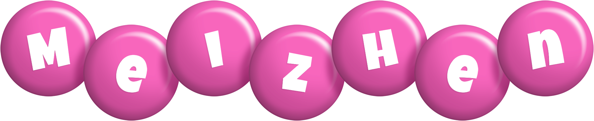 Meizhen candy-pink logo