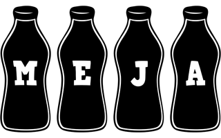 Meja bottle logo