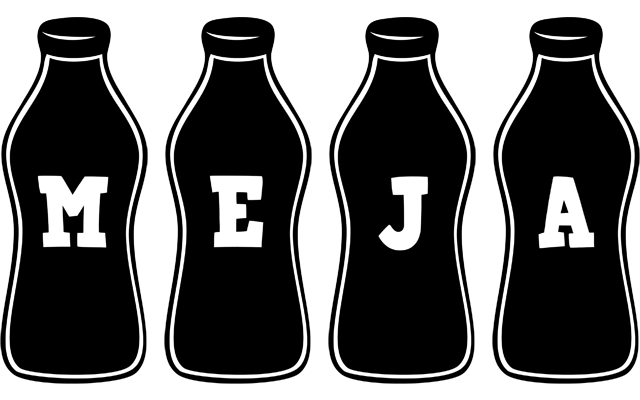 Meja bottle logo