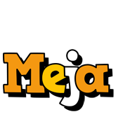 Meja cartoon logo