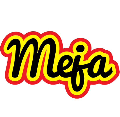 Meja flaming logo