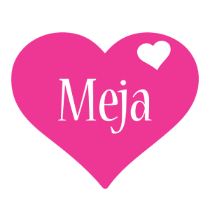 Meja love-heart logo