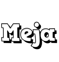 Meja snowing logo