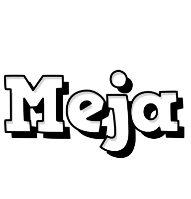 Meja snowing logo