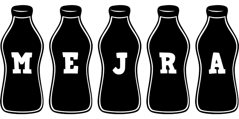 Mejra bottle logo