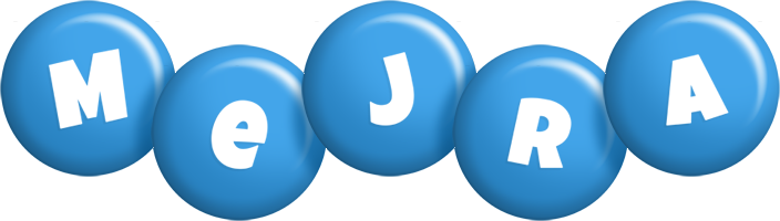 Mejra candy-blue logo