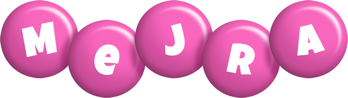 Mejra candy-pink logo