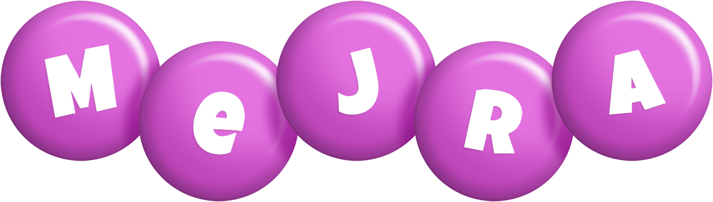 Mejra candy-purple logo
