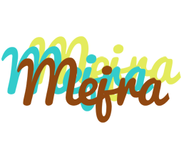 Mejra cupcake logo