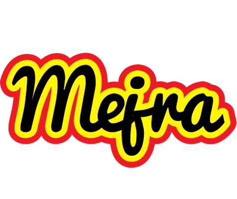 Mejra flaming logo